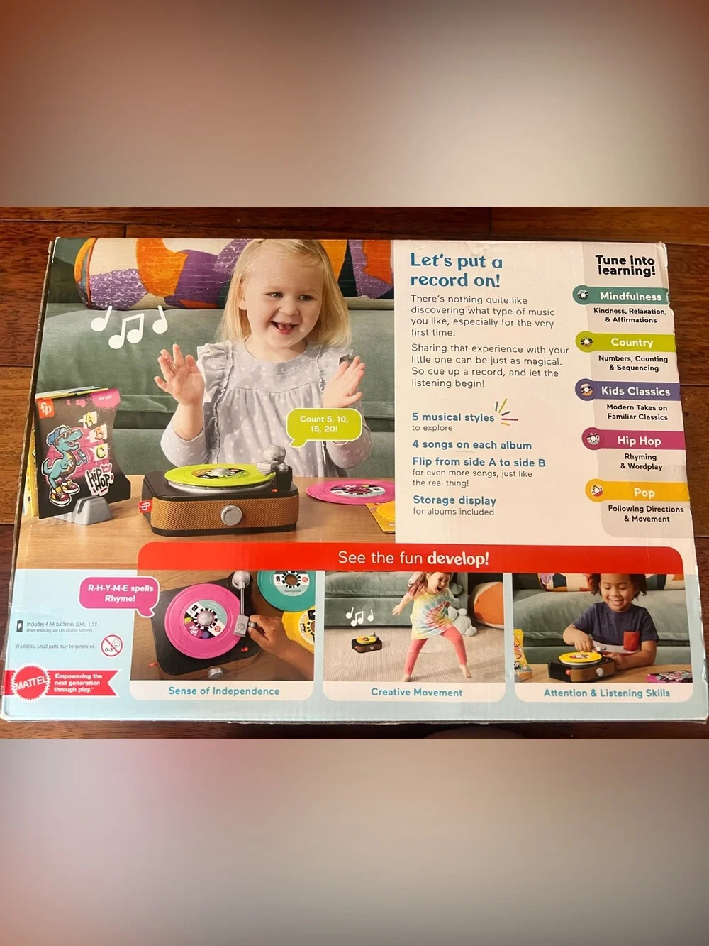 Fisher Price Rockin’ Record Player